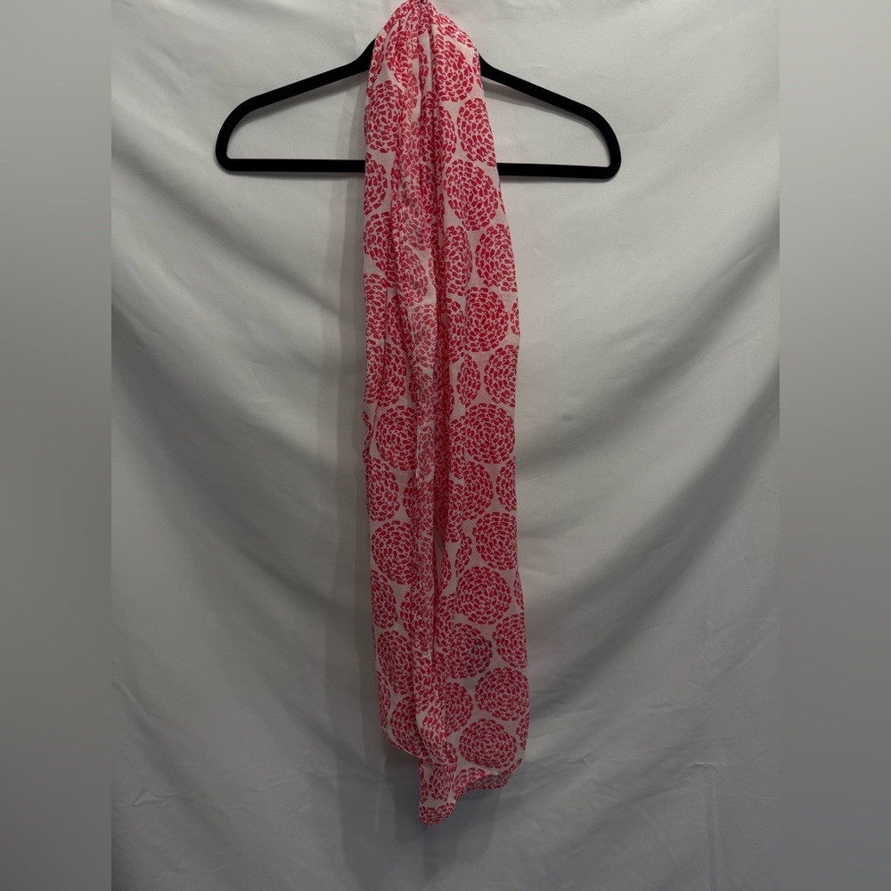 Vineyard Vines Pink and White Women's Scarf